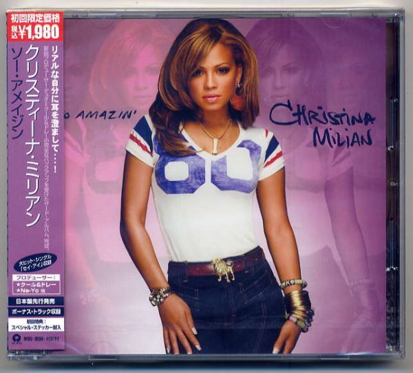 ☆クリスティーナ・ミリアン CHRISTINA MILIAN 「ソー・アメイジン」 初回限定盤 新品 未開封拍卖