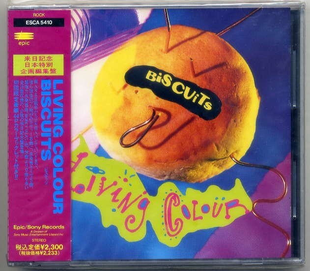 ☆リヴィング・カラー Living Colour「ビスケッツ BISCUITS」 新品 未開封拍卖