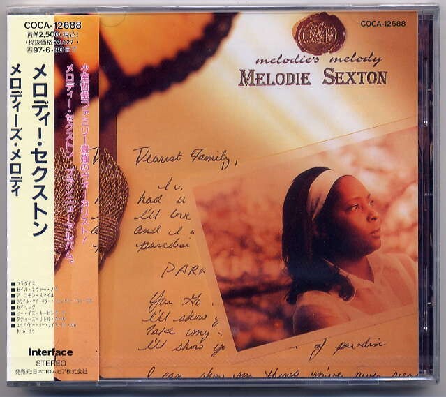 ☆メロディー・セクストン Melodie Sexton 「メロディーズ・メロディ Melodie's Melody」 新品 未開封拍卖