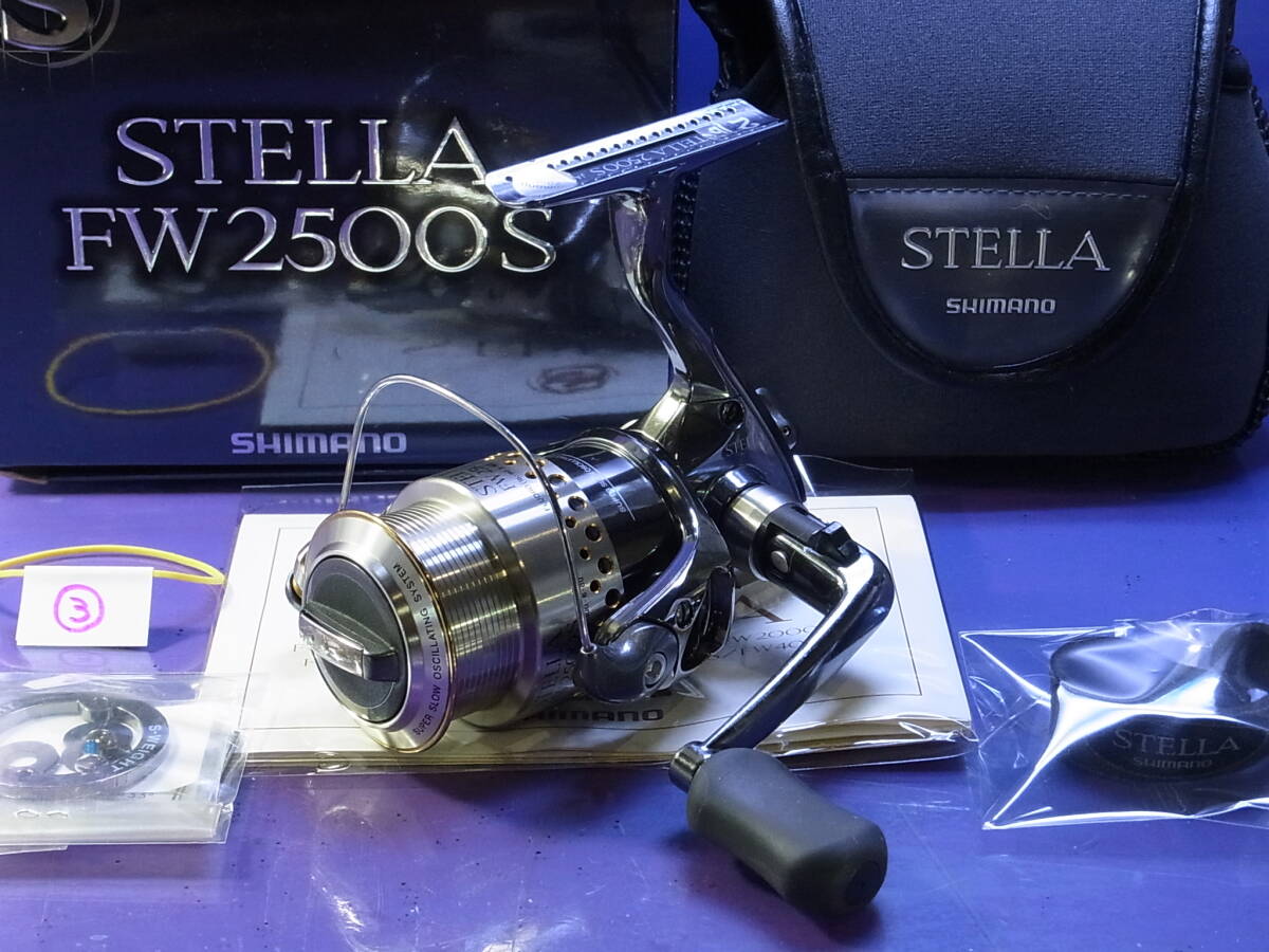 □ 美品↑ □ シマノ □ 01 ステラ FW 2500S □ 定¥73,700 □ 軽メンテ済♪ 希少出品♪ □ 3 □拍卖