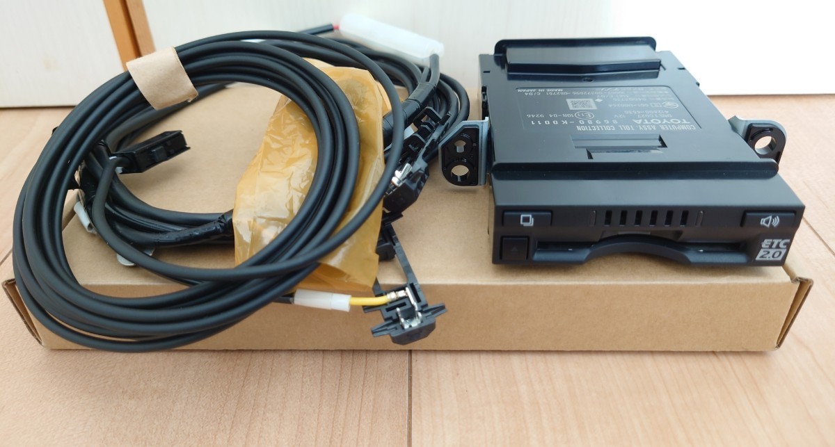 【美品】トヨタ純正ビルトインETC2.0 DENSO【送料無料】 音声対応 04拍卖