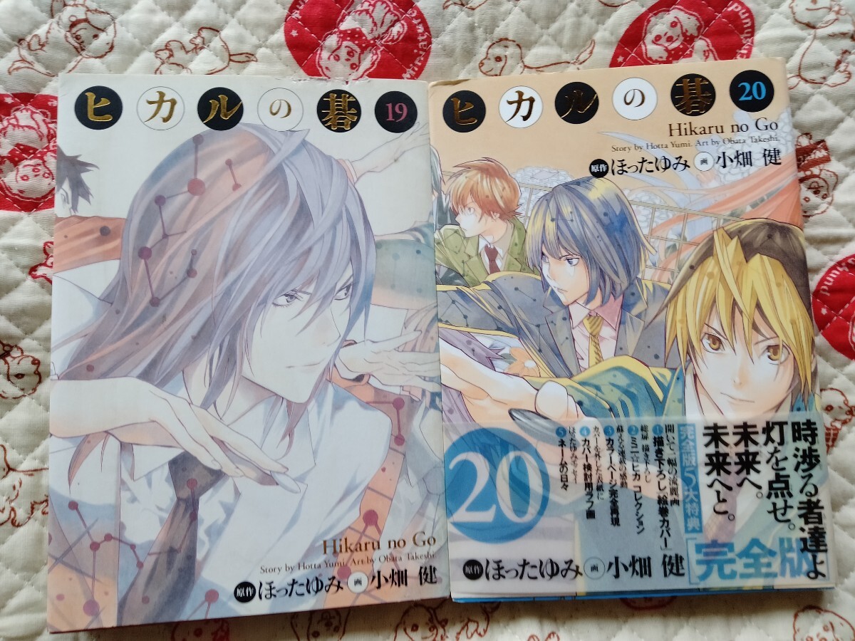 2冊セット ヒカルの碁 19 20 愛蔵版コミック ほったゆみ 小畑健 他の巻も出品中拍卖
