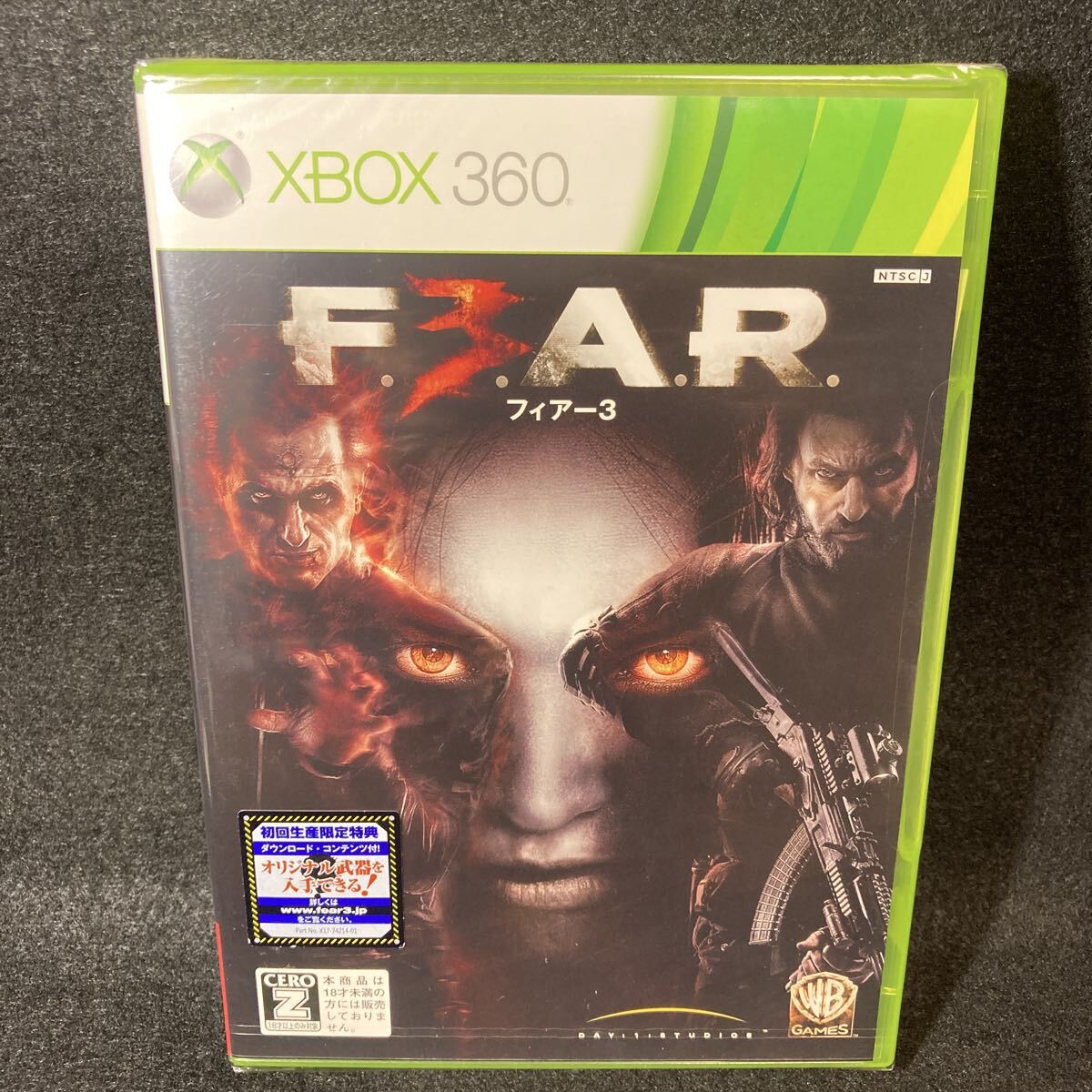 新品 未開封 xbox360 Fear 3 フィアー3拍卖
