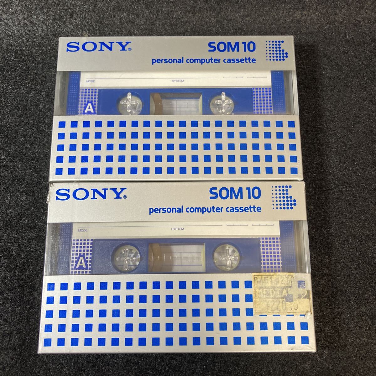 未使用 SONY SOM10 パーソナルコンピューター専用 カセット カセットテープ拍卖