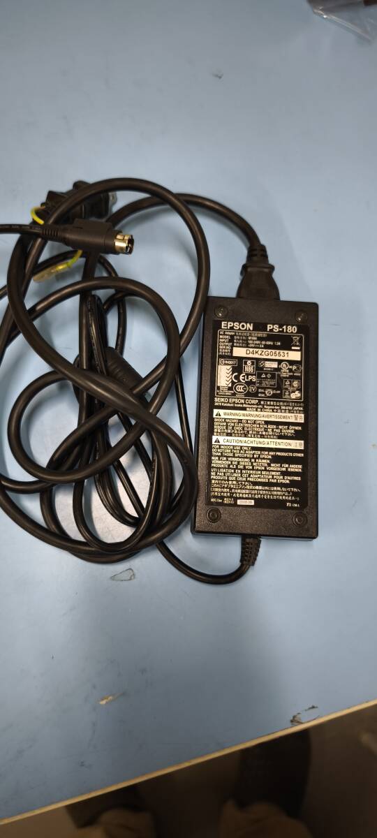 送料込み★EPSON レシートプリンター用AC アダプター Model PS-180★TM-T88VI等対応PS180★TM-m10 TM-m30 m30II対応拍卖