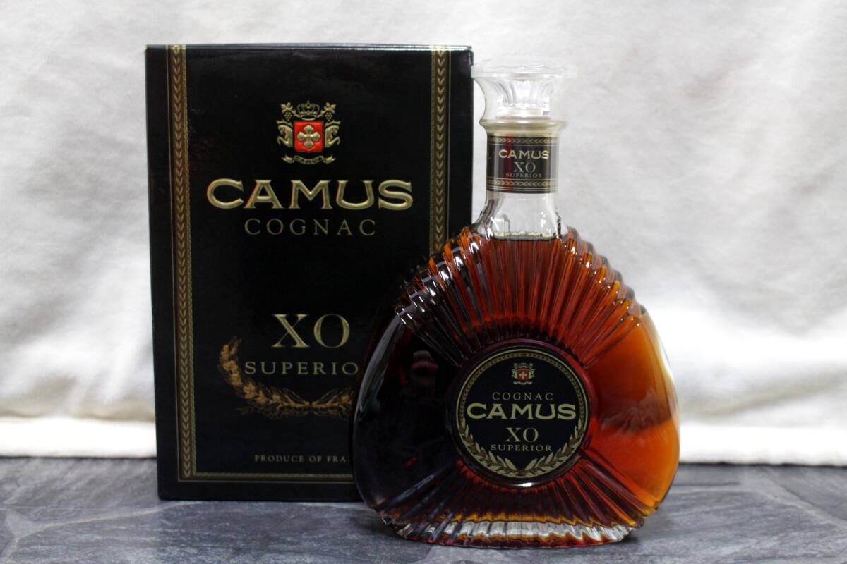 22未開栓/古酒◆CAMUSカミュ◆XO SUPERIEURスペリオール◆コニャック/ブランデー◆700ml◆40%◆元箱 付拍卖