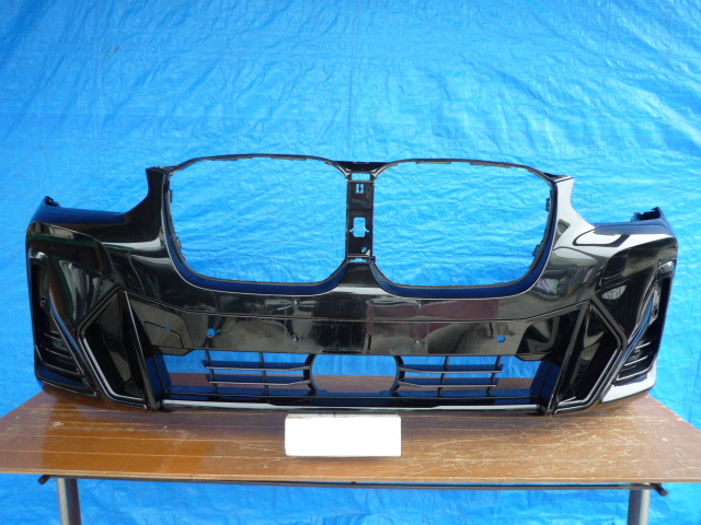 BJ533 BMW G01 X3 Mスポーツ フロントバンパー 黒拍卖