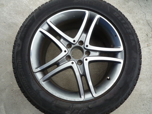 BJ583 ベンツ W222 Sクラス ホイール A2224011900 8J×18H2 ET41拍卖