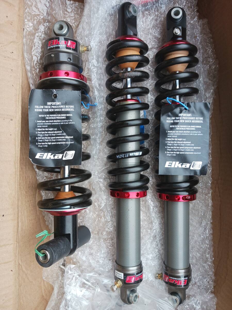 BRP Can-am スパイダーRT Elka製 前後サスペンション ~2019年拍卖