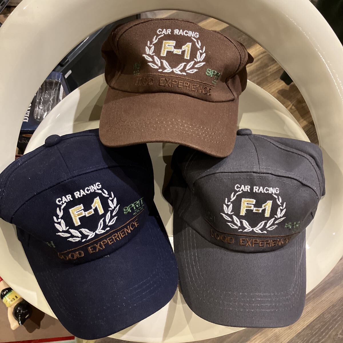 F-1 GOOD EXPERIENCE キャップ 帽子 古着 CAR RACING レーシング カー レーシングカー F1 エフワン 石川技研 検) ヴィンテージ 90s 拍卖