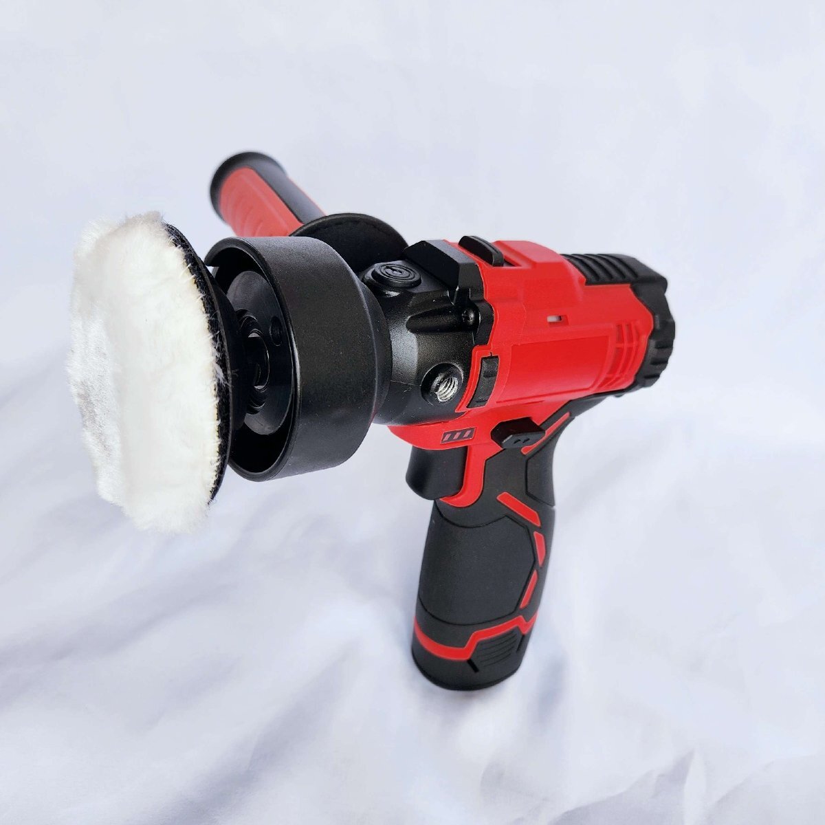 ■★充電式 コードレス ポリッシャー セット ダブルアクション 二段変速設計 75mmパッド リチウム電池 研磨 磨き 仕上げ サンダー 拍卖