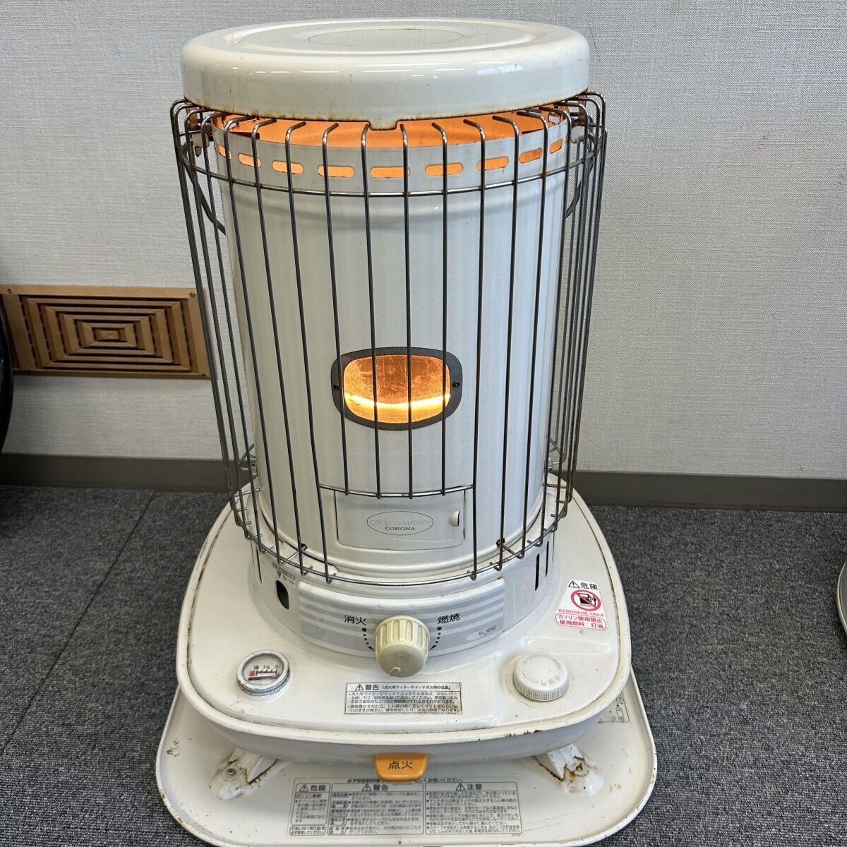 コロナ SL-66E 石油ストーブ ポータブル 点火確認済み 対流型 17畳- 23畳拍卖