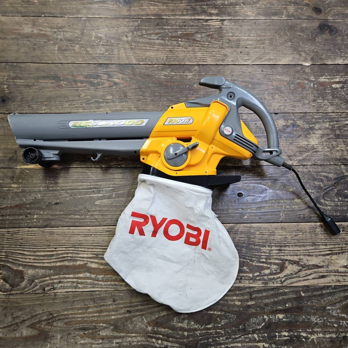 RYOBI RESV-1000 1050W リョービ ブロワバキューム 集塵機 工具 動作確認済拍卖