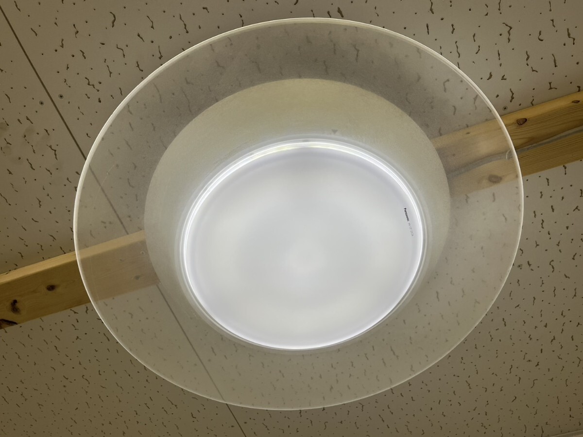 Panasonic パナソニック LEDシーリングライト HH-CF1292A 2021年製 LED照明器具 ~12畳 リモコン付 丸型タイプ 動作確認済み (2)拍卖