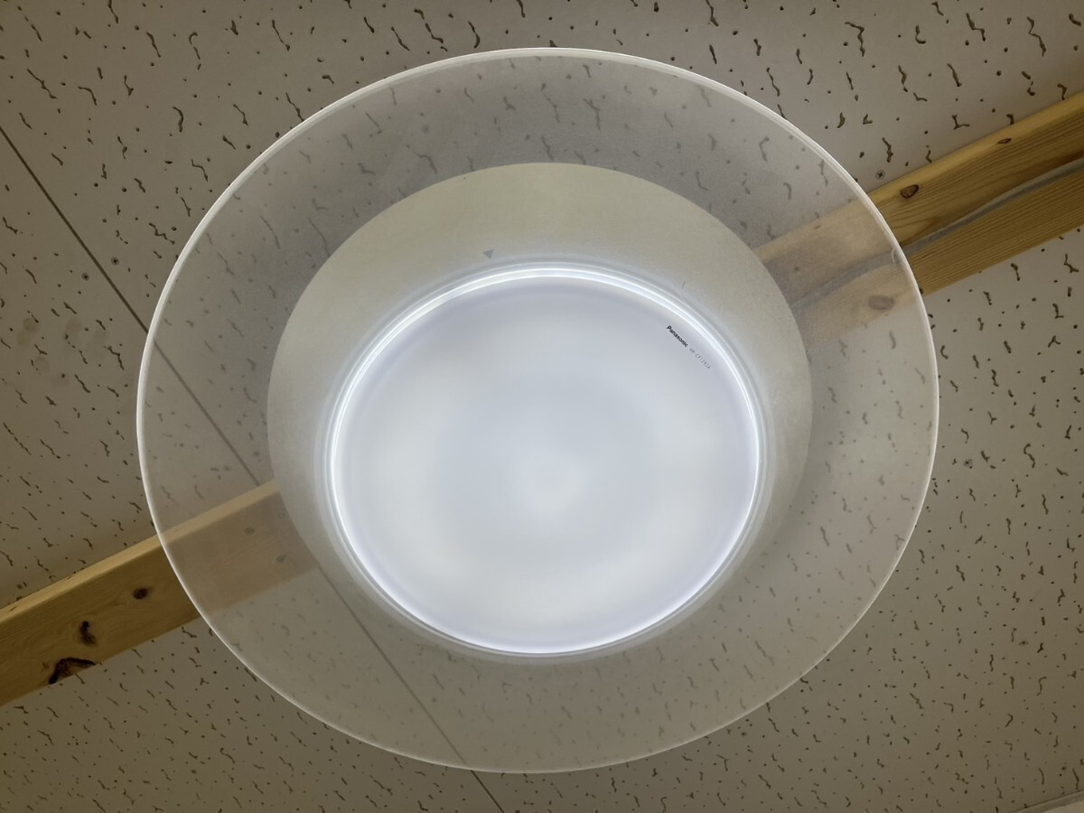 Panasonic パナソニック LEDシーリングライト HH-CF1292A 2021年製 LED照明器具 ~12畳 リモコン付 丸型タイプ 動作確認済み (3)拍卖