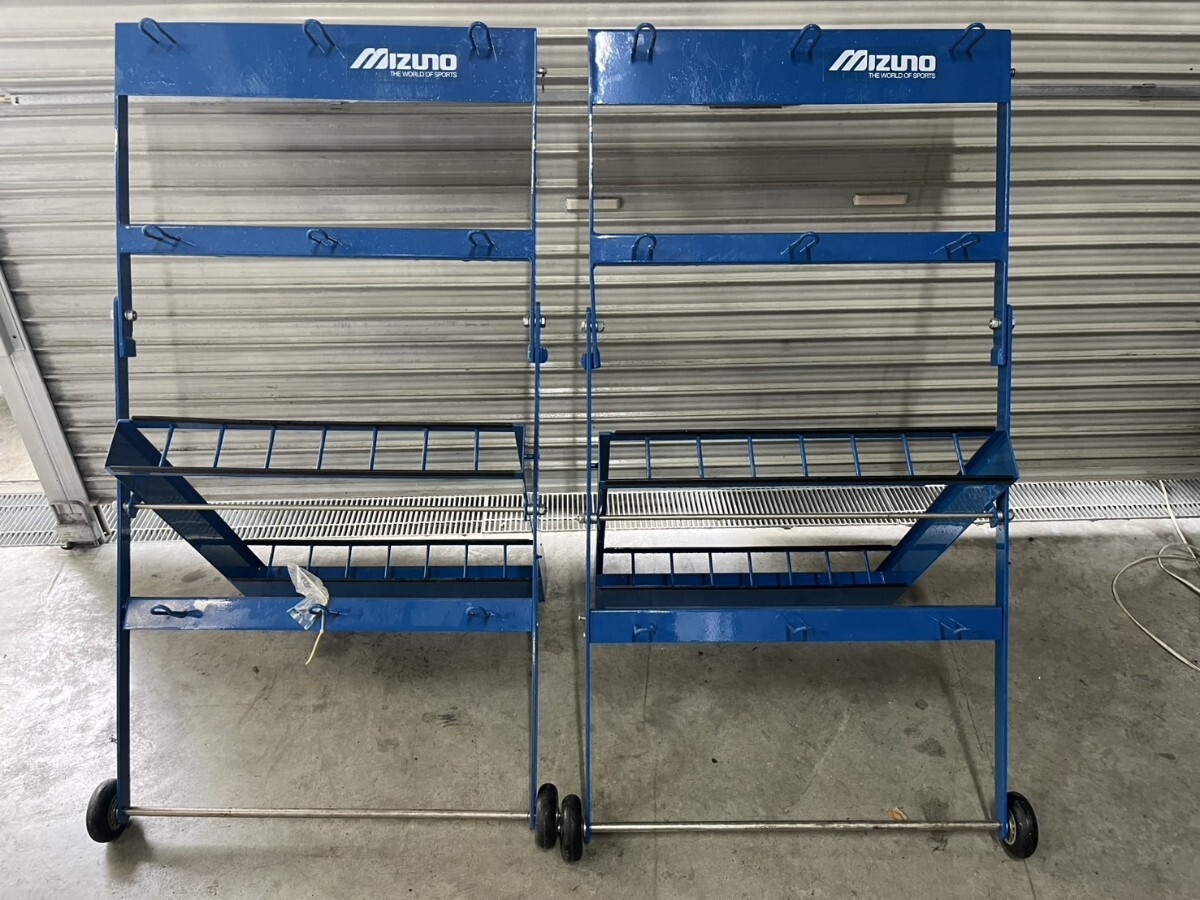 MIZUNO 折りたたみ式 バットスタンド ミズノ 野球拍卖
