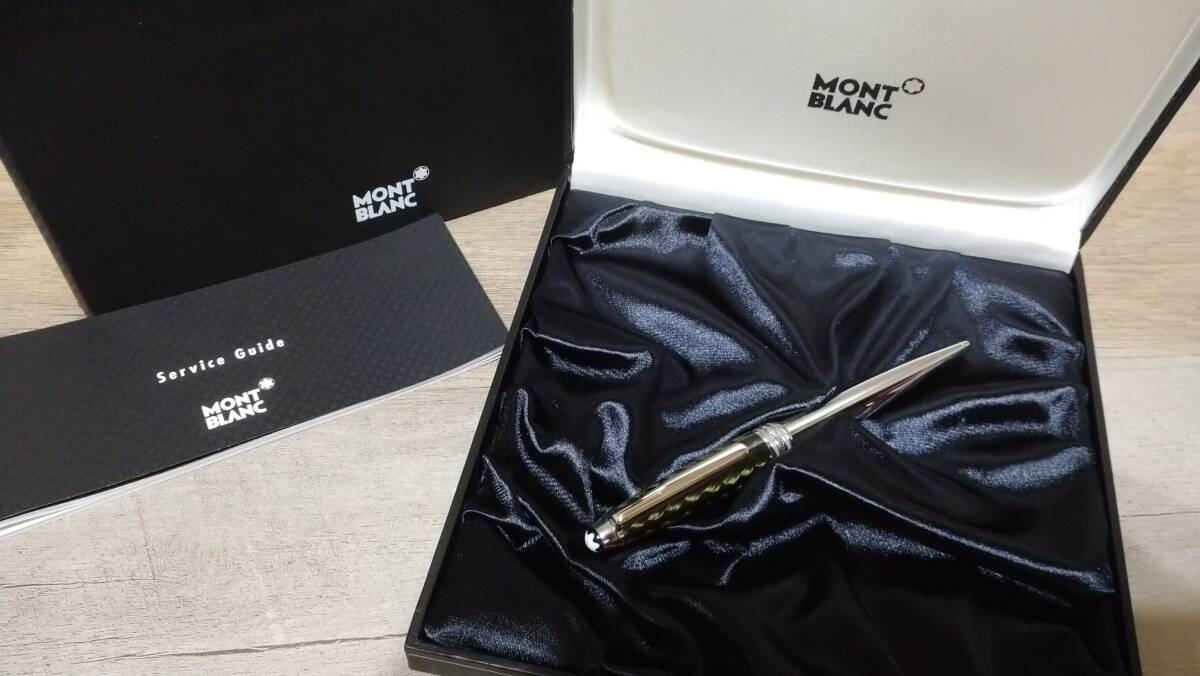 未使用 MONTBLANK モンブラン マイスターシュテユック カーボン No164・付属品付き拍卖
