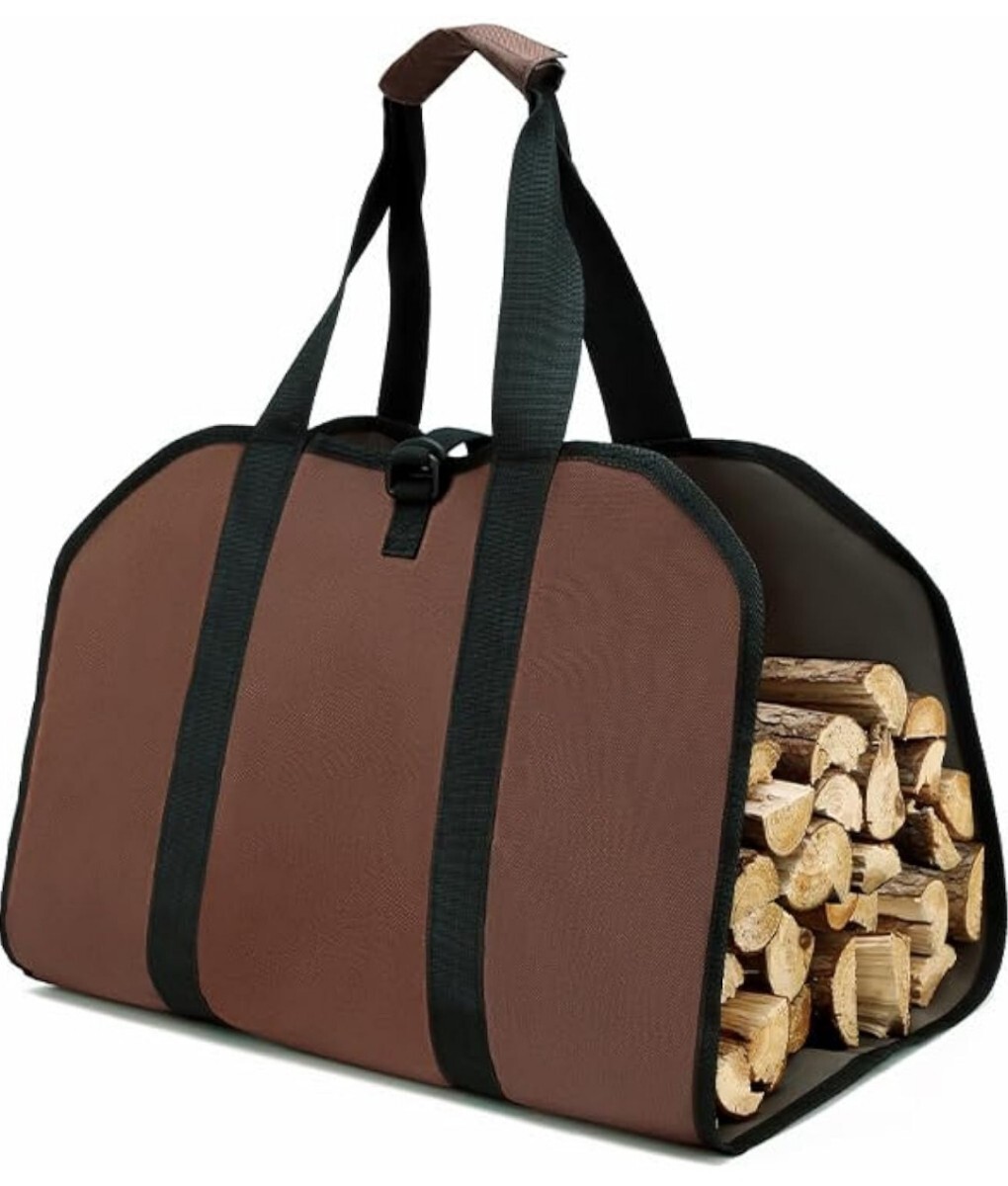 薪バッグ 薪キャリーバッグ 大容量 コンパクト 軽量 キャンプ アウトドア 薪ケース 大容量収納拍卖