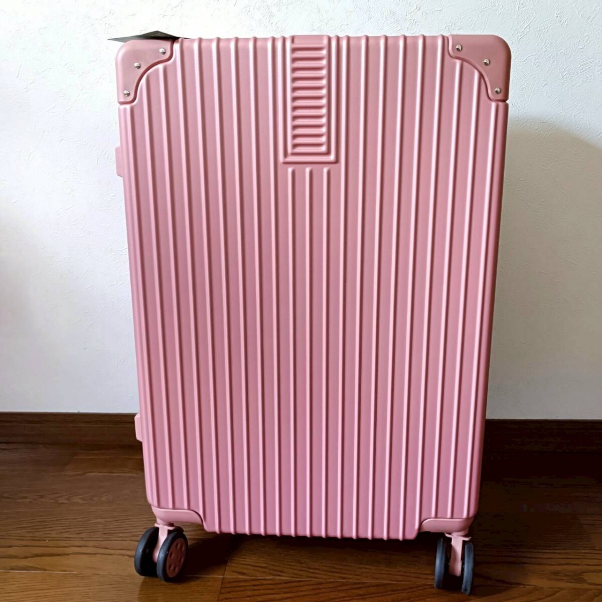 キャリーケース M 機内持ち込み 超軽量 65L USBポート付き TSAロック ピンク スーツケース キャリーバッグ 中型拍卖