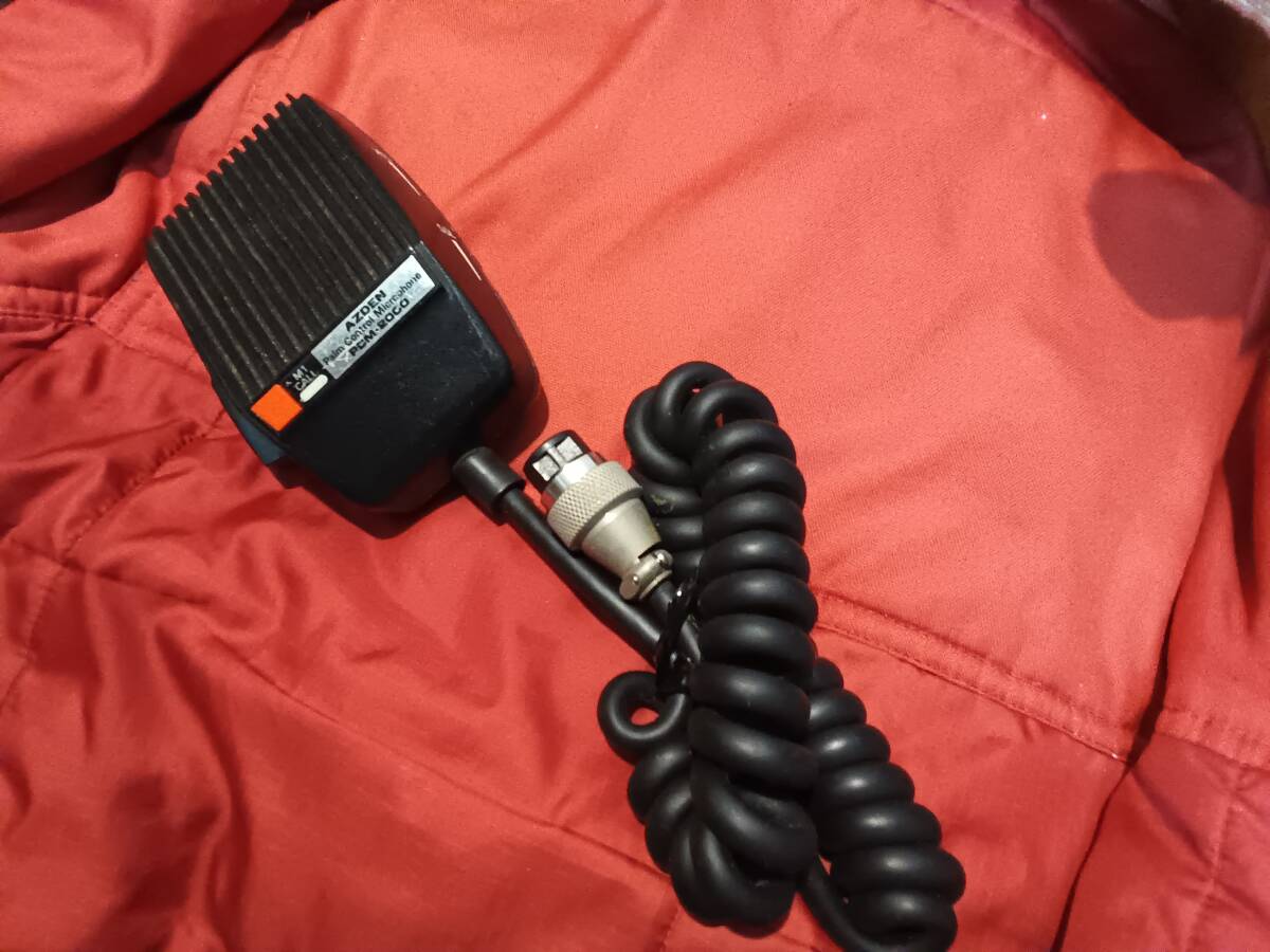 無線機マイク AZDEN PCM-2000 動作未チェック拍卖