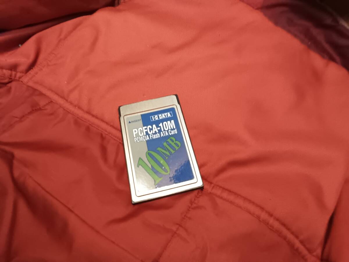 アイ・オー・データ PCFCA-10M PCMCIA FIASH ATA CARD 10MフラッシュPCメモリーカード拍卖