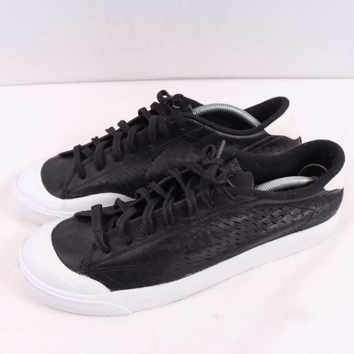 ALL COURT 29.0cm/NIKE オールコート ナイキ 古着 中古 黒 ブラック 白 メンズ スニーカー xx9412拍卖