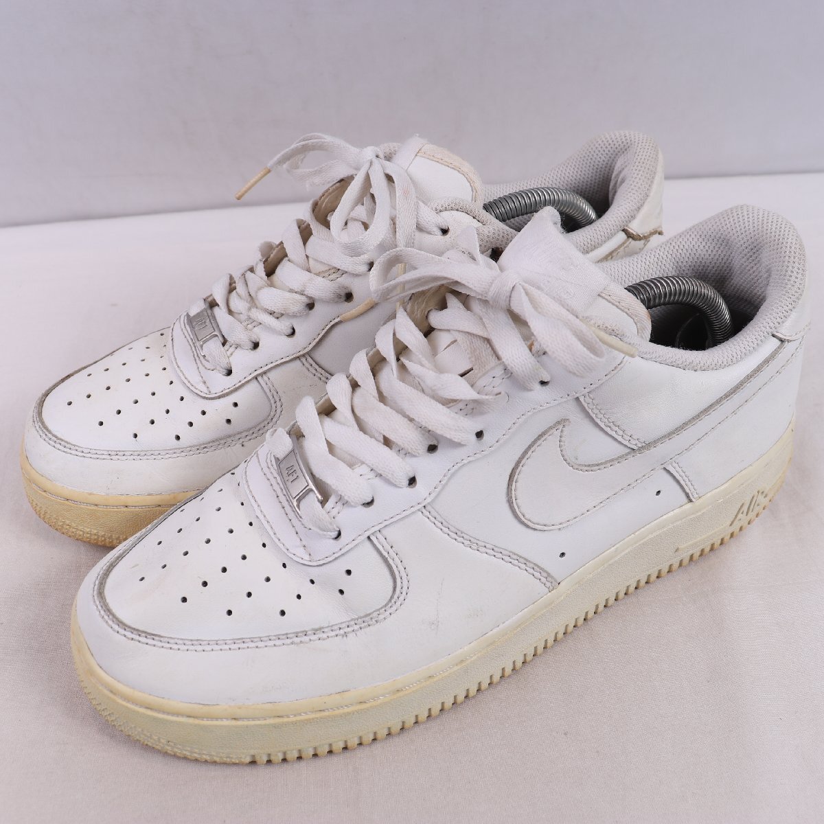 AIR FORCE 1 07 27.0cm /NIKE エアフォース1 07 ナイキ 古着 中古 白 オールホワイト メンズ スニーカー xx9427拍卖