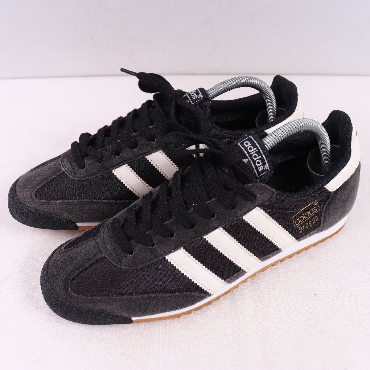 DRAGON OG 26.5cm/adidas ドラゴン アディダス スニーカー 黒 ブラック 白 中古 古着 メンズ ad3834拍卖