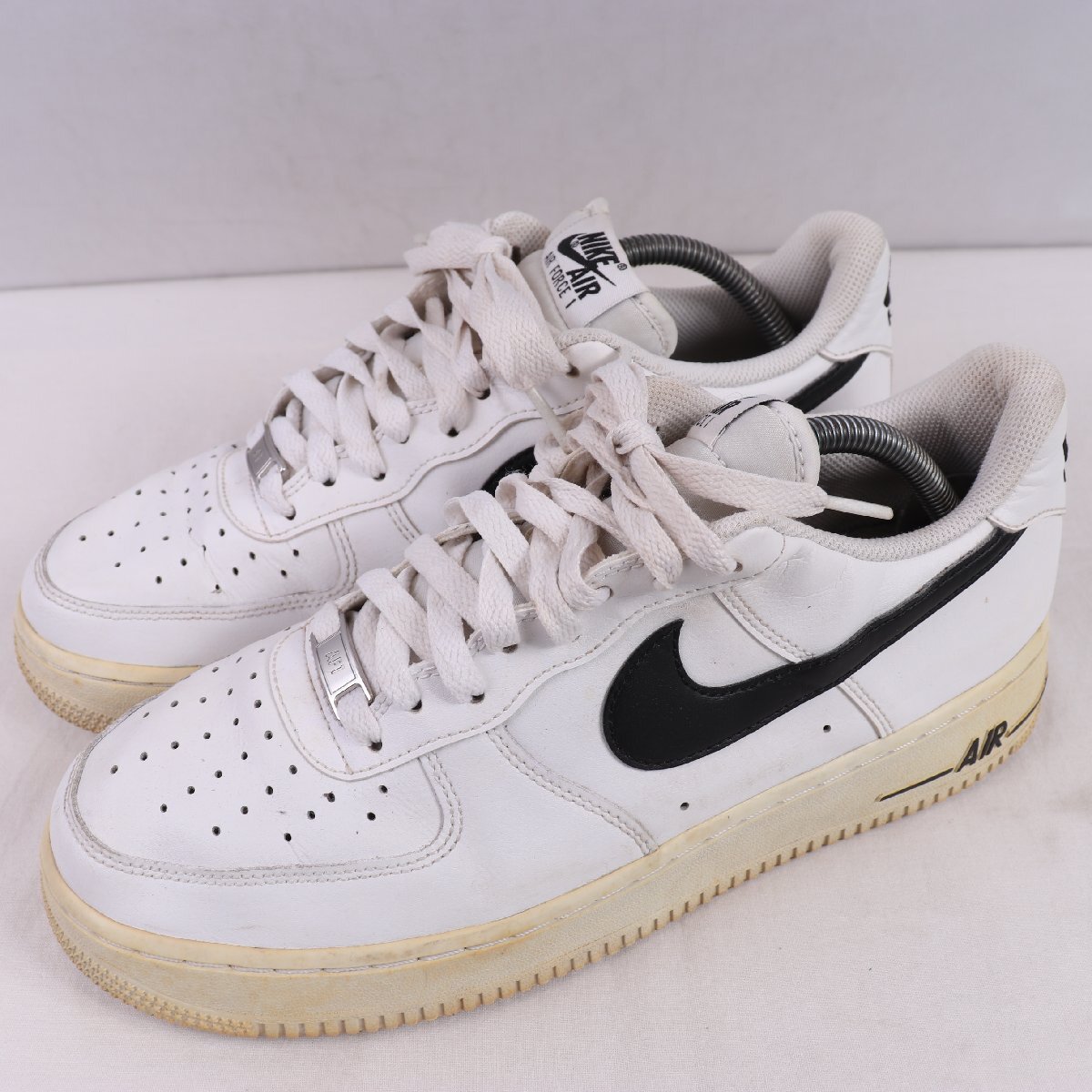 AIR FORCE 1 07 AN20 27.0cm/NIKE エアフォース1 07 AN20 ナイキ 古着 中古 白 ホワイト 黒 メンズ スニーカー xx9435拍卖