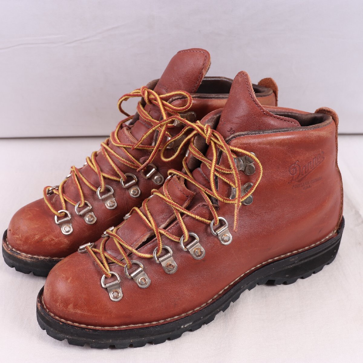 ダナー マウンテンライト US 8 D / 26.0cm 位 DANNER Mountain Light ブラウン 茶 30520 マウンテンブーツ トレッキング メンズ eb1973拍卖