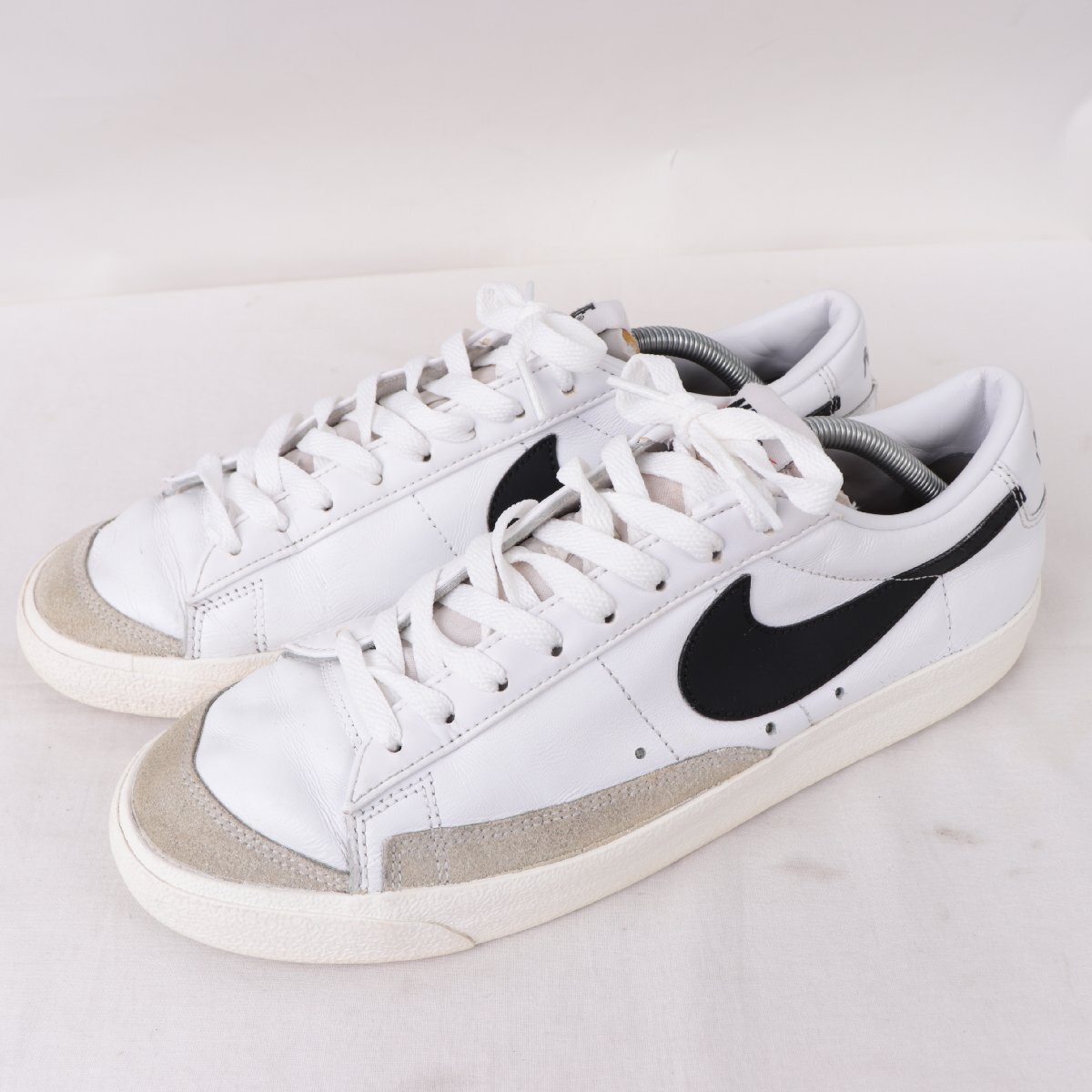 BLAZER LOW 77 VNTG 28.5cm/NIKE ブレーザー LOW '77 ヴィンテージ ナイキ 古着 中古 白 ホワイト グレー 黒 メンズ スニーカー xx9456拍卖