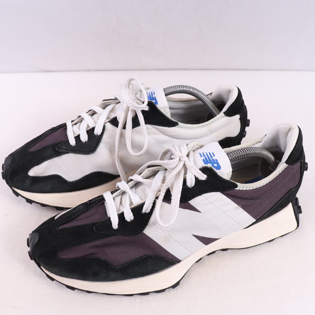 327 ニューバランス 28.0cm/new balance 黒 ブラック 灰 グレー 中古 古着 スニーカー メンズ yy7233拍卖