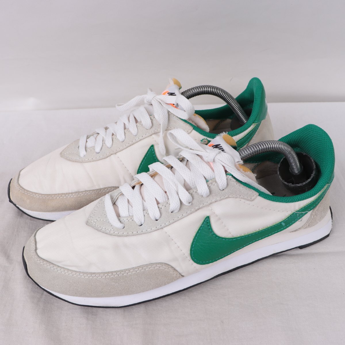 WAFFLE TRAINER 2 PHANTOM 27.5cm/NIKE ワッフル トレーナー2 ファントム ナイキ 古着 中古 白 ホワイト 緑 グレー スニーカー xx9476拍卖