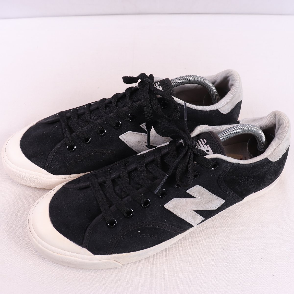 PROCTSBE ニューバランス 27.5cm/new balance 黒 ブラック ライトグレー 中古 古着 メンズ スニーカー yy7254拍卖