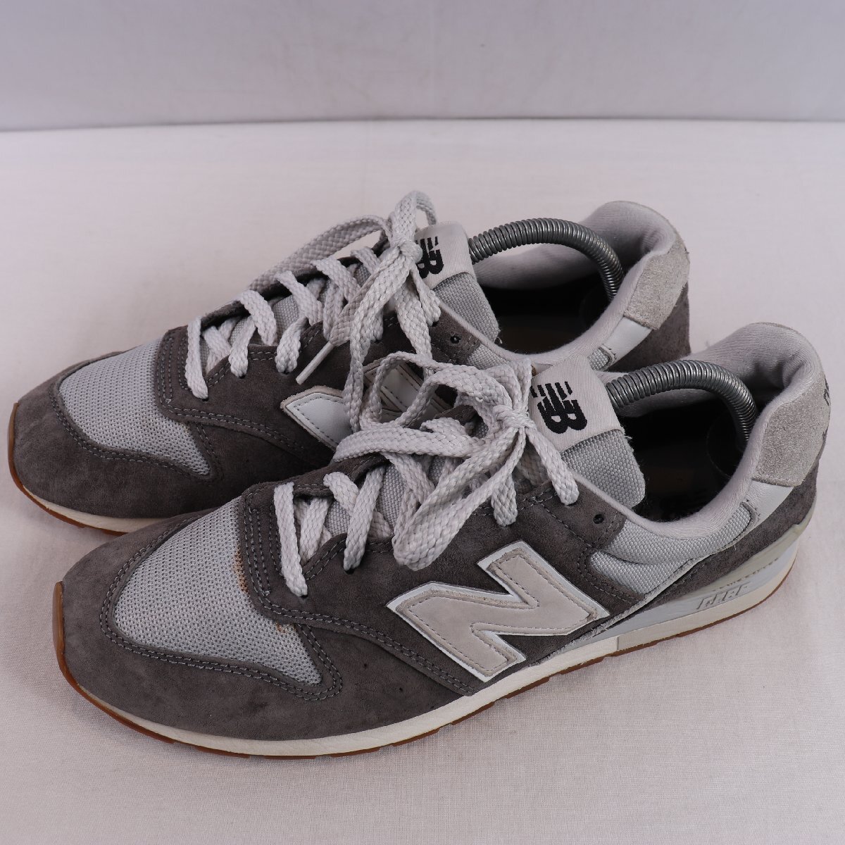 996 ニューバランス 27.5cm/new balance 灰 グレー 中古 古着 メンズ スニーカー yy7268拍卖