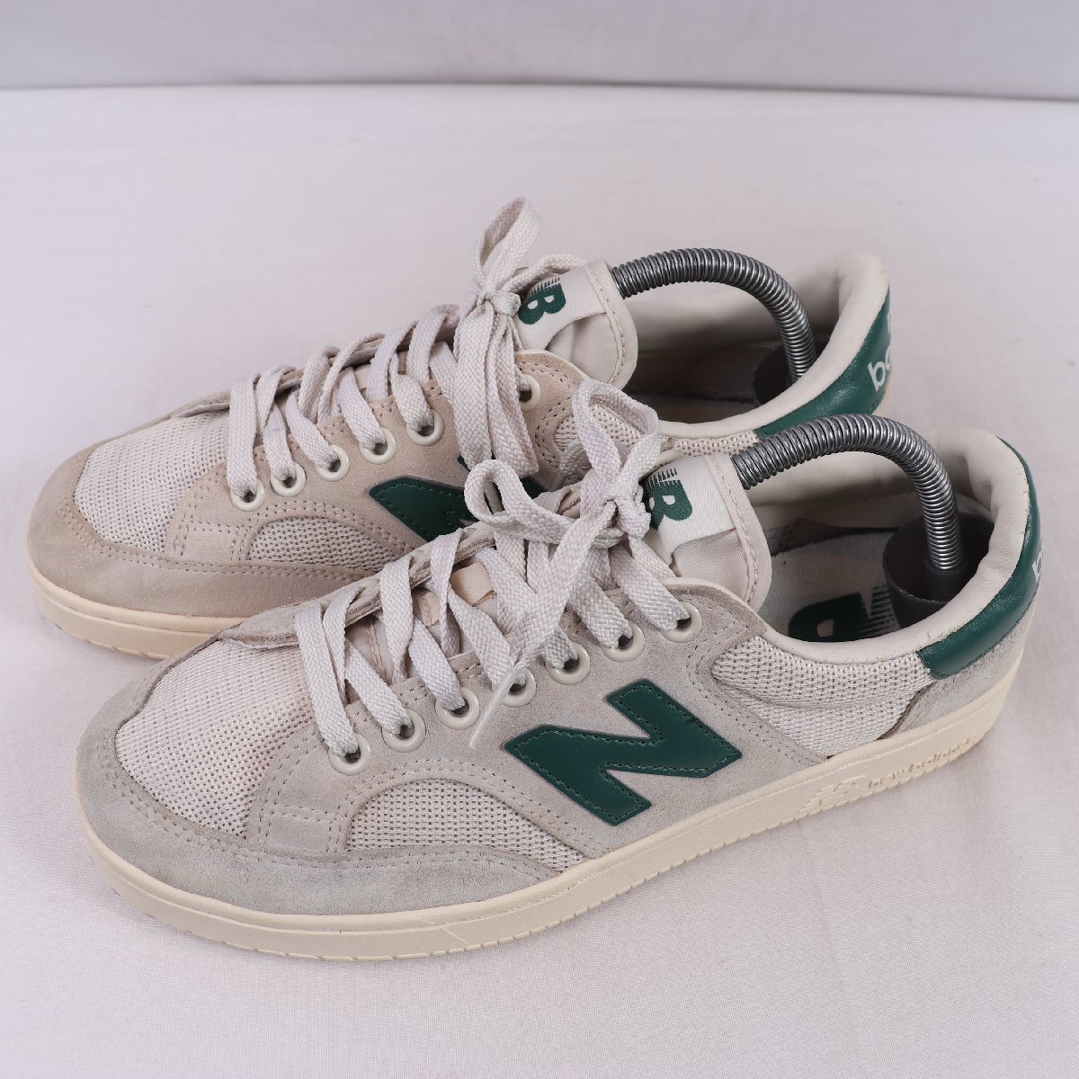 PROCTCCG ニューバランス 26.0cm/new balance 灰 グレー 緑 グリーン 中古 古着 メンズ スニーカー yy7303拍卖