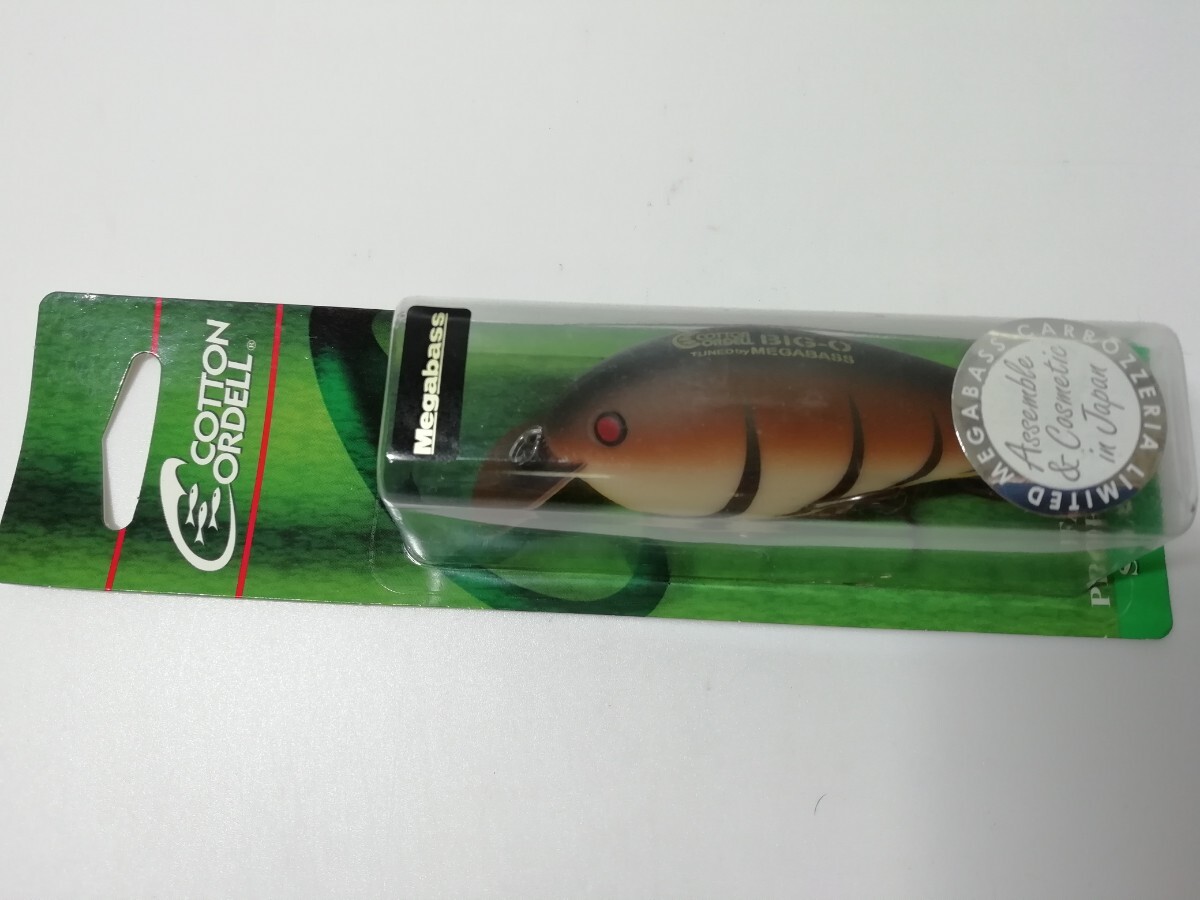 1 激レア 未使用 コットンコーデル メガバス ビッグオー COTTON-CORDELL MEGABASS BIG-O 検 オールド へドン バグリー ストーム バルサ50拍卖