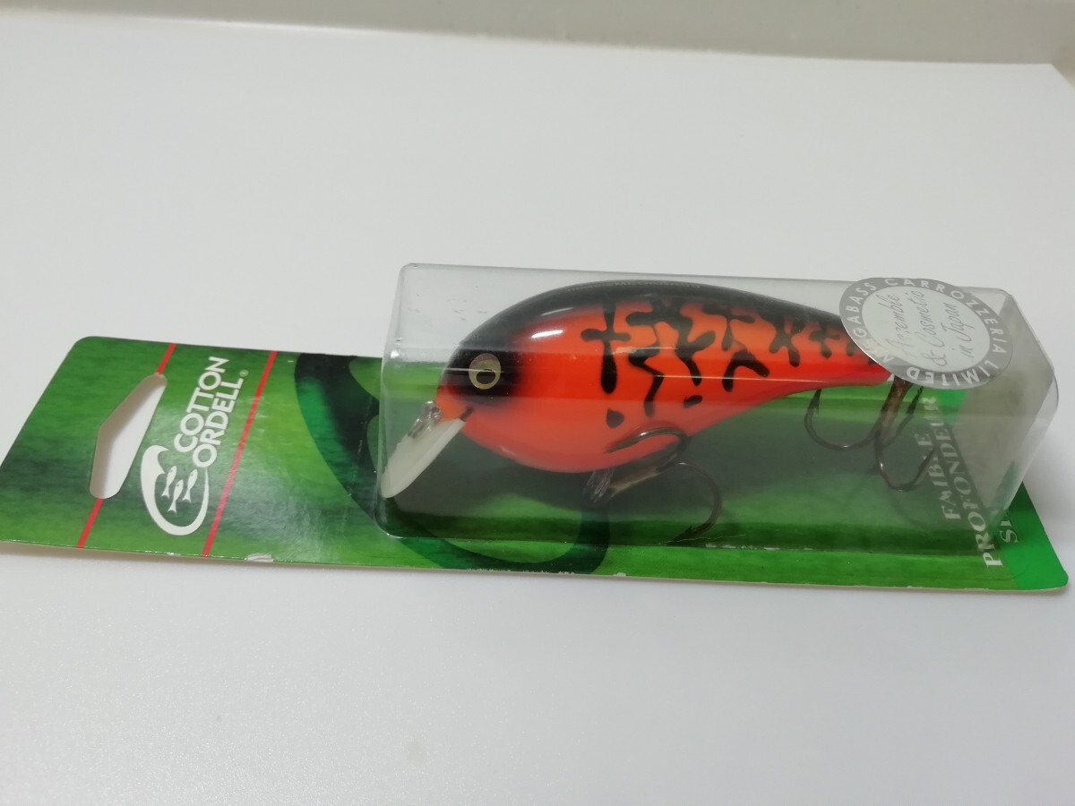 4 激レア 未使用 コットンコーデル メガバス ビッグオー COTTON-CORDELL MEGABASS BIG-O 検 オールド へドン バグリー ストーム バルサ50拍卖