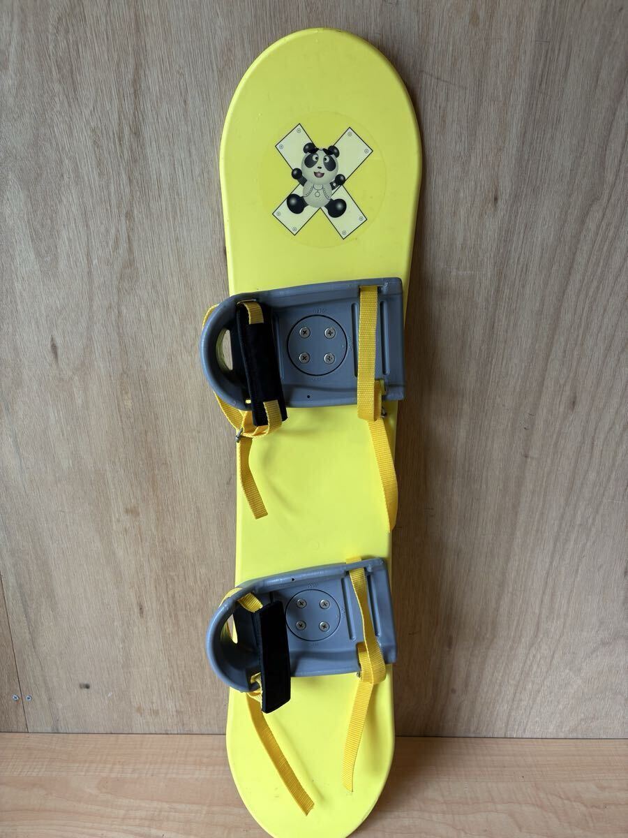 スノーボード キッズ 板 子供用 子供 黄色 ジュニアスノーボード 88cm? 1円 1円スタート 現状引き渡し 初心者向け拍卖