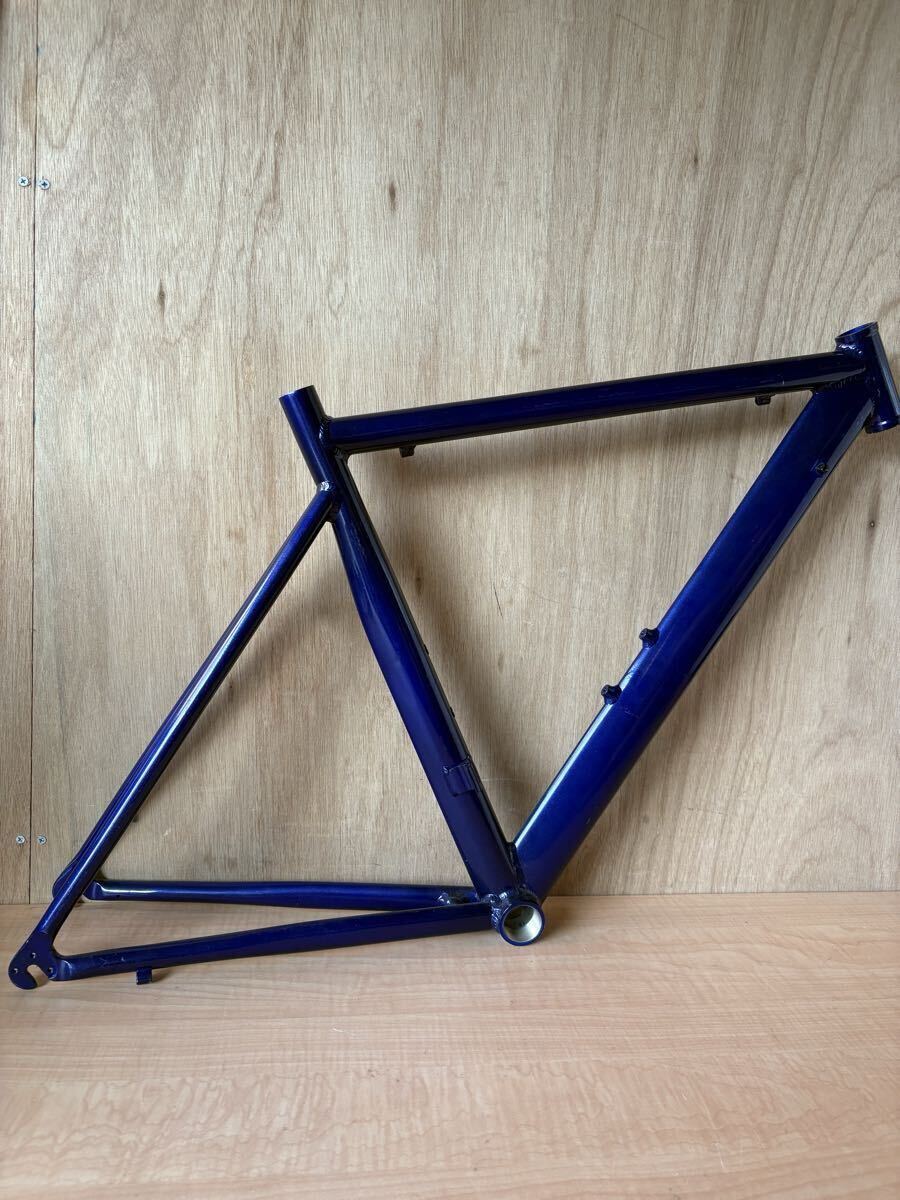 6フロードバイク アルミフレーム ノンブランド フレーム フロントフォーク無し 自転車屋 中古フレーム カスタム 自転車パーツ拍卖