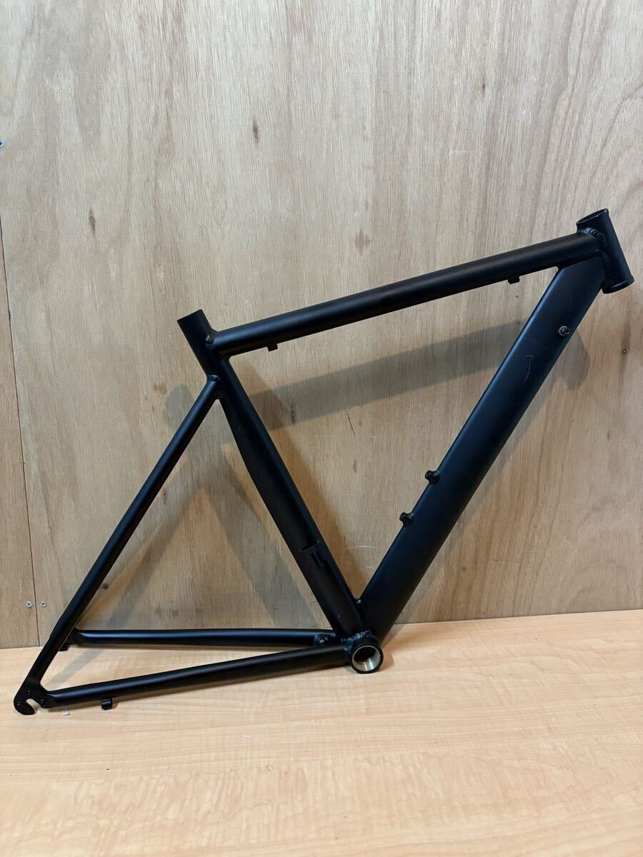 13 ロードバイク アルミフレーム ノンブランド フレーム フロントフォーク無し 自転車屋 中古フレーム カスタム 自転車パーツ拍卖