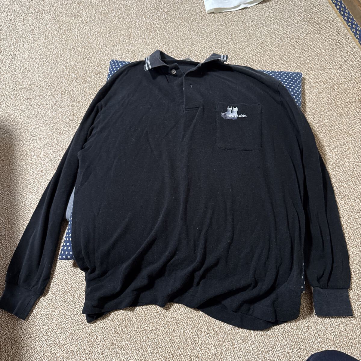 BLACK&WHITE の長袖シャツです。拍卖