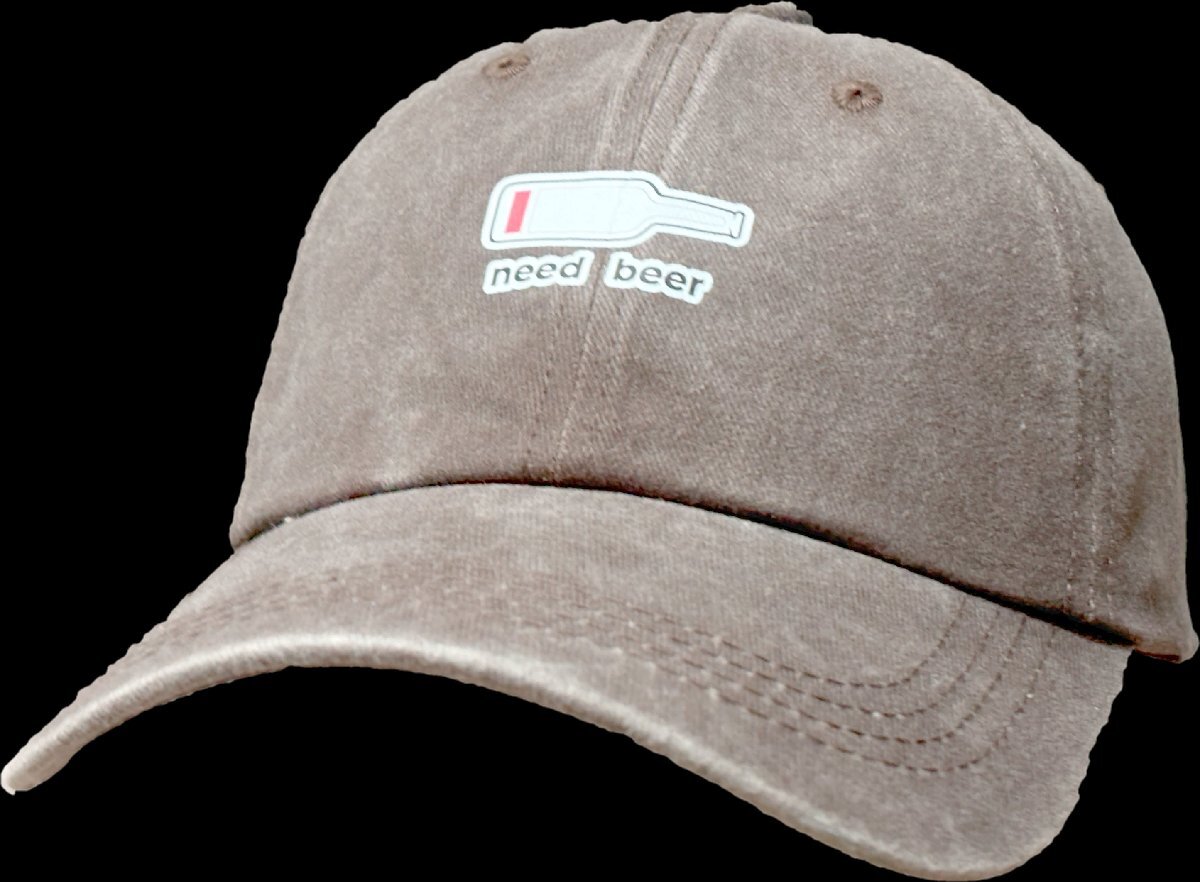 新品★デザインキャップ need beer 珈琲★特価 拍卖