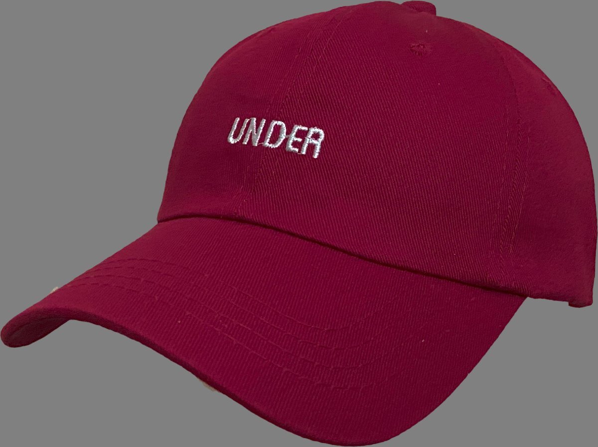 新品★デザインキャップ UNDER ワイン ★特価 拍卖