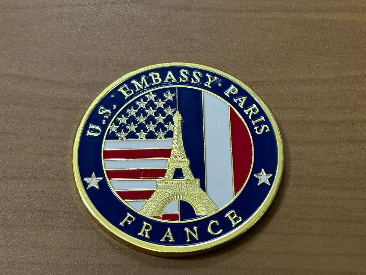 新品☆ボールマーカーに! メタルコインレプリカAC サイズ大きめ50㎜☆送料無料 ☆拍卖