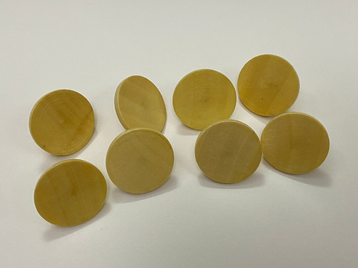 新品☆ゴルフマーカー!ボールマーカー 木製 8枚セット☆自然に優しい。拍卖