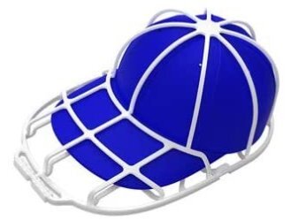 新品☆神器 帽子洗濯フォルダー 白 キャップ 洗濯機で洗浄 型崩れ防止にも☆特価 拍卖