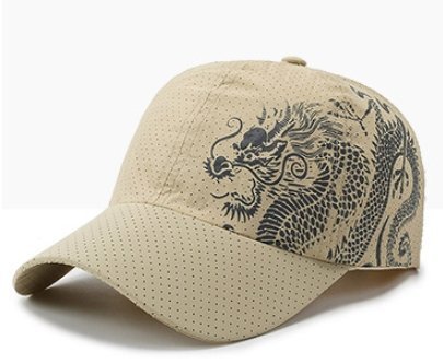 新品★メッシュキャップ ドラゴン ライトベージュ★特価 拍卖