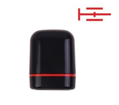 新品★ゴルフボールスタンプ ラインマーカー ターゲットライン ゴルフボール用はんこ B赤☆拍卖