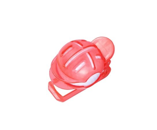 新品☆ゴルフボールラインマーカー レッド☆拍卖